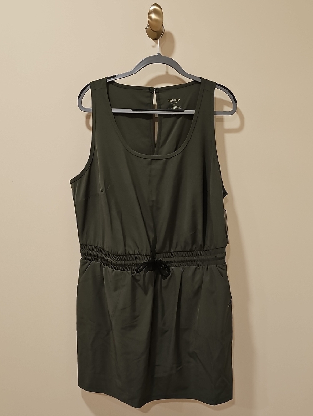 Torrid Stretch Woven 2fer Active Dress; NWT; Size 2x